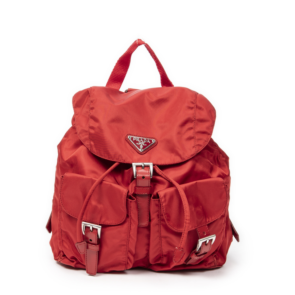 Prada Small Drawstring Backpack